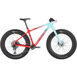 Salsa BEARGREASE CARBON X01 Komplettrad red/teal fade L 27.5