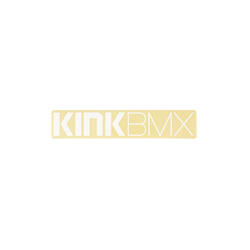 Kink BMX Autocollant white