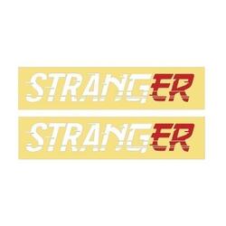 Stranger DRIFT Sticker Set various