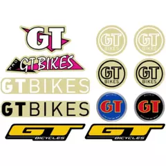 GT Bikes STICKER Set diverse