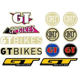 GT Bikes STICKER Set various assorted