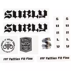 Surly BORN TO LOSE Decal Set