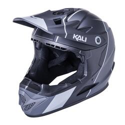 KALI ZOKA STRIPE Helm  matt black/grey Youth L (52-53cm)