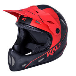 KALI ALPINE CARBON PULSE Helm matt black/red  XL (61-62cm)