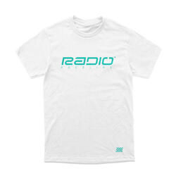 Radio Race LOGO T-Shirt white S