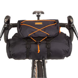 Restrap BAR BAG Gepäckrolle mit 14L Packsack und 3L Food Pouch black/orange L