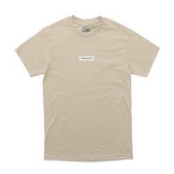 wethepeople LABEL T-Shirt sand/white label M