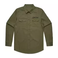 Cult MILITANT Chemise army green 
