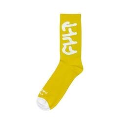 Cult BIG LOGO Chaussettes or