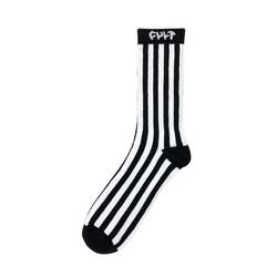 Cult VERTICAL STRIPE Socken schwarz/weiß