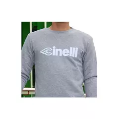 Cinelli REFLECTIVE Crewneck Sweater heather grey