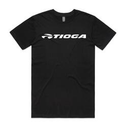 Tioga LOGO T-Shirt schwarz S