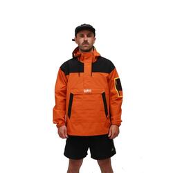 50to01 WATERPROOF Pullover Jacke orange M