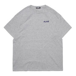 ALIVE Industry 22LOGO T-Shirt grey L