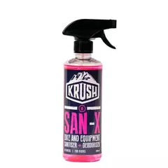KRUSH SAN-X Fahrrad- und Ausrüstungsdesinfektionsmittel + Desodorierungsmittel 500ml