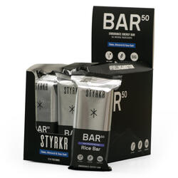Styrkr BAR50 Date, Almond & Sea Salt Barre Énergétique 12 Box