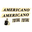 Total BMX AMERICANO Rahmensticker