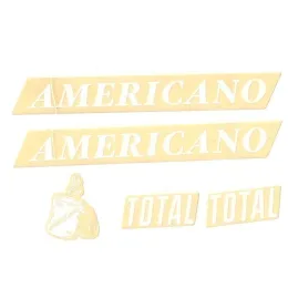 Total BMX AMERICANO Rahmensticker 