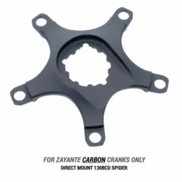 Praxis Spider Alloy DM-130C 130BCD 3-Bolt DM black