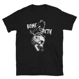 Bone Deth SKULL T-Shirt schwarz L