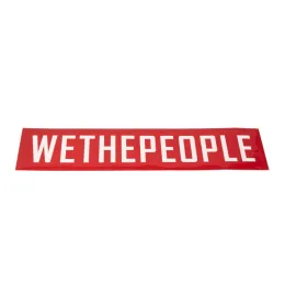 wethepeople RAMP Aufkleber black/red 2pcs