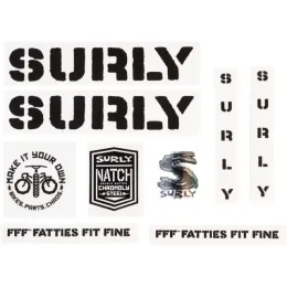Surly OVERSPRAY Decal Set black