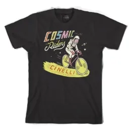 Cinelli COSMIC RIDERS T-Shirt schwarz S