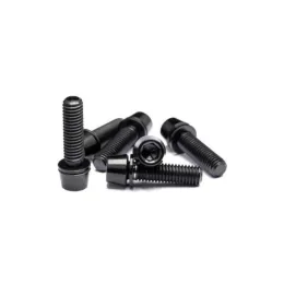 Praxis Bolt Kit Stem Stainless Steel M6x16mm 6pc black oxide 