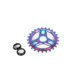 éclat VENT Kettenblatt satin oilslick 25t