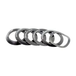 Praxis Dust Cover Kit M30 Bottom Bracket Alloy 6pc black