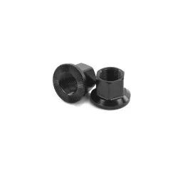 Mission BMX STEEL Achsmuttern black 10mm