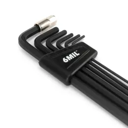 6MIL HS-01 Inbusschlüsselsatz black 2-8mm hex key