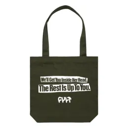 Cult INSIDE HER HEAD Tragetasche army green 