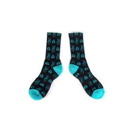 éclat PEACE Socken schwarz