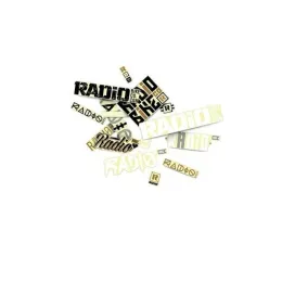 Radio STICKER Set various 15 assorted Sticker