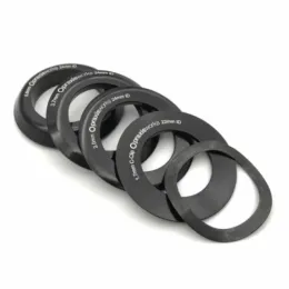 Praxis Dust Cover Kit Alloy M24 Bottom Bracket 5pc black
